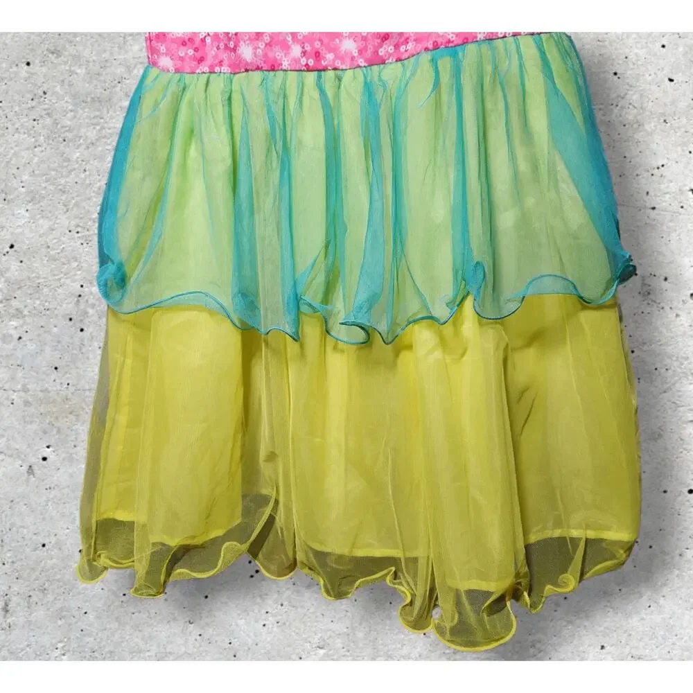 L.O.L. Surprise! Girls Hooded Tutu Dress XL 14/16 Halloween Costume Cosplay